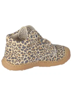 PEPINO Lauflernschuhe^Leder-Lauflernschuhe "Dots" in Beige/ Braun