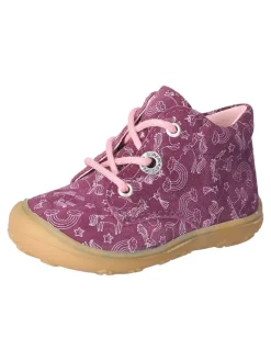 PEPINO Lauflernschuhe^Leder-Lauflernschuhe "Dots" in Lila