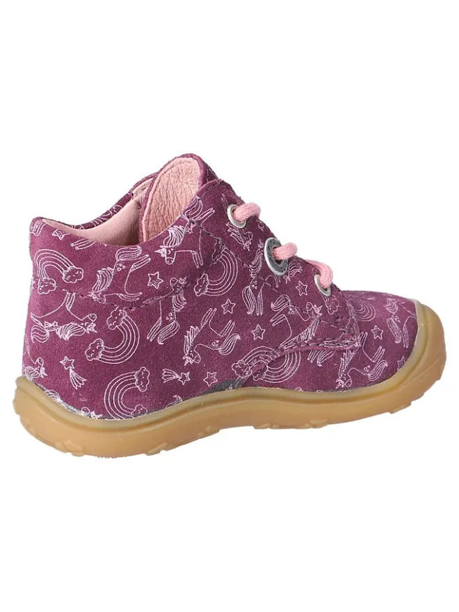 PEPINO Lauflernschuhe^Leder-Lauflernschuhe "Dots" in Lila
