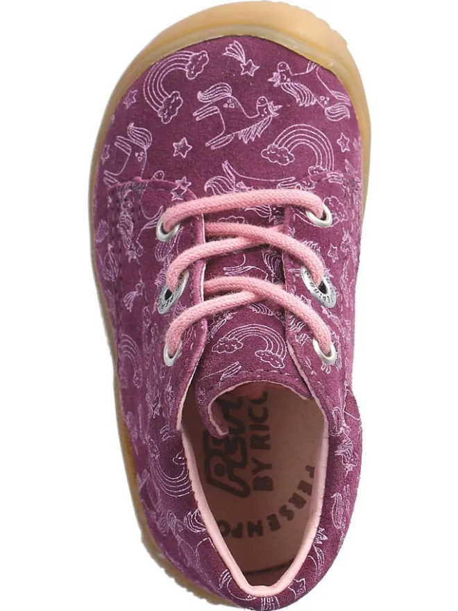PEPINO Lauflernschuhe^Leder-Lauflernschuhe "Dots" in Lila