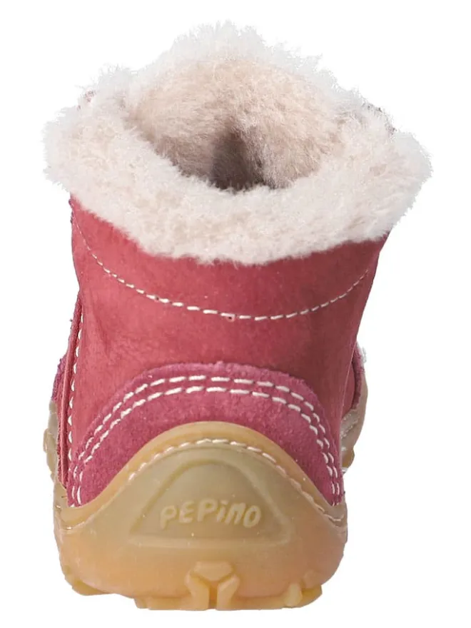 Leder-Lauflernschuhe "Elia" in Pink>PEPINO