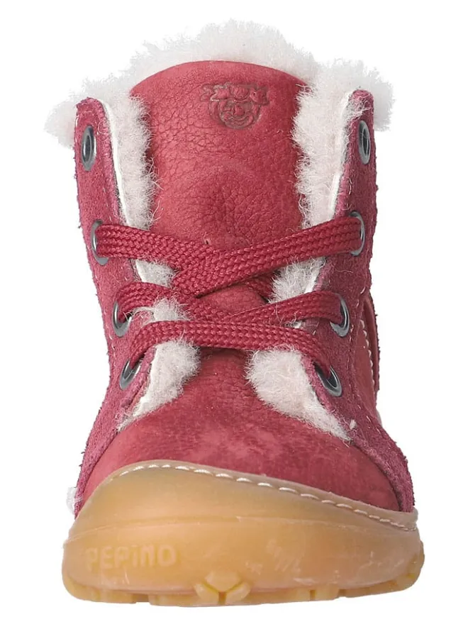 Leder-Lauflernschuhe "Elia" in Pink>PEPINO