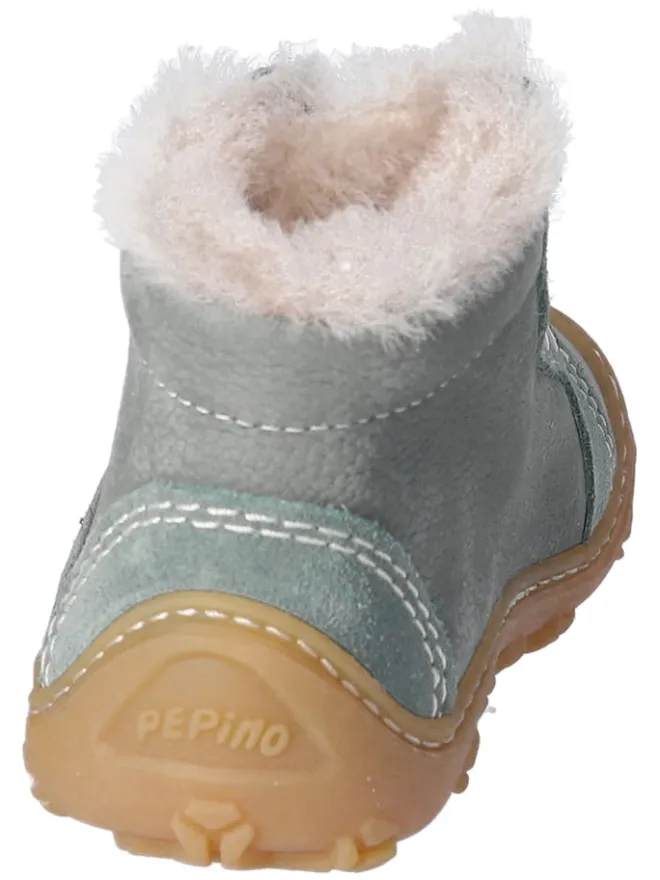 Leder-Lauflernschuhe "Elia" in Grau>PEPINO Discount