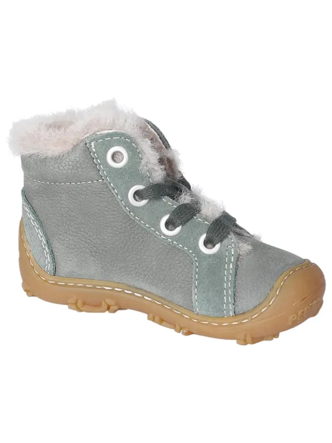 Leder-Lauflernschuhe "Elia" in Grau>PEPINO Discount