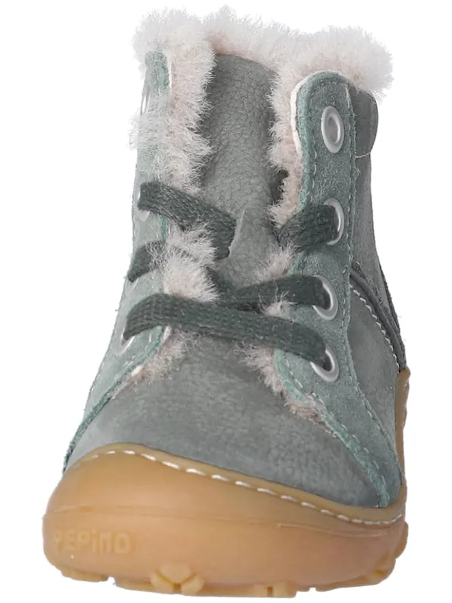 Leder-Lauflernschuhe "Elia" in Grau>PEPINO Discount