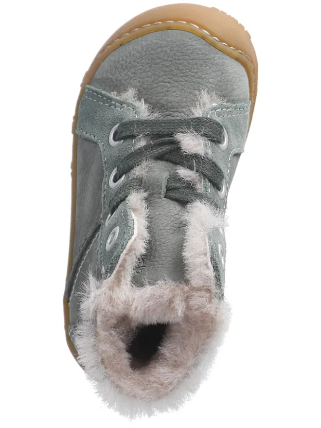 Leder-Lauflernschuhe "Elia" in Grau>PEPINO Discount
