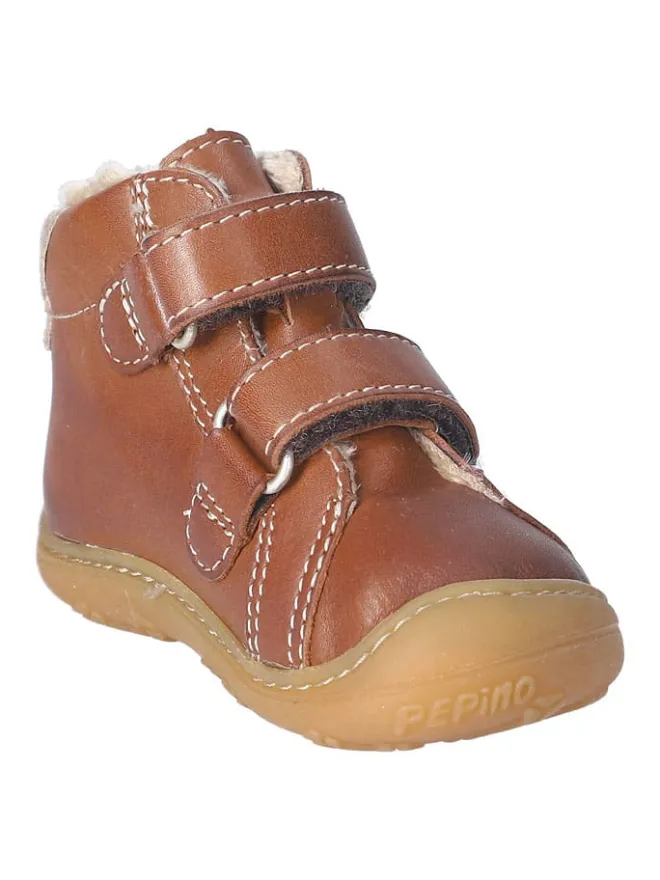 PEPINO Lauflernschuhe^Leder-Lauflernschuhe "Gedo" in Hellbraun