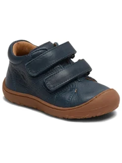 Leder-Lauflernschuhe "Hale" in Dunkelblau>bisgaard New