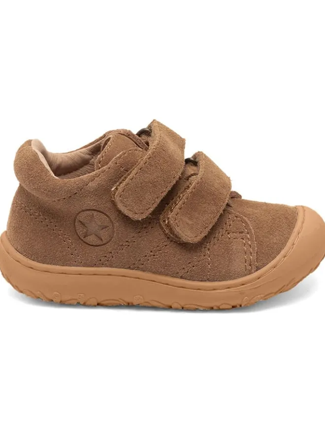 Leder-Lauflernschuhe in Braun>bisgaard New