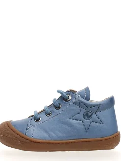 Naturino Lauflernschuhe^Leder-Lauflernschuhe in Hellblau