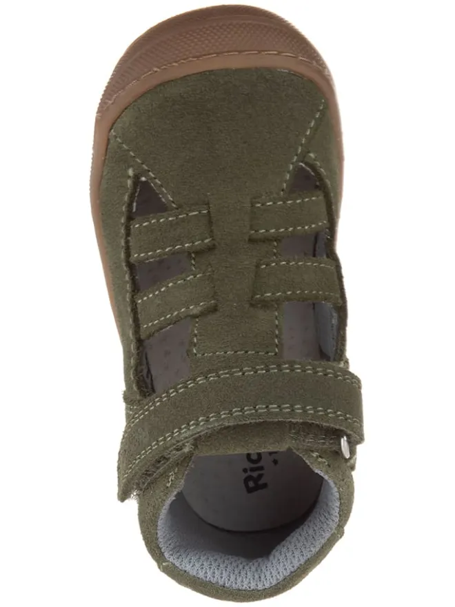 Leder-Lauflernschuhe in Khaki>RICHTER Best