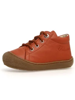 Leder-Lauflernschuhe in Orange><noscript><img width=