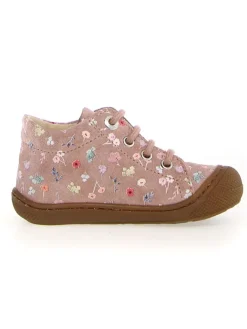 Leder-Lauflernschuhe in Rosa><noscript><img width=