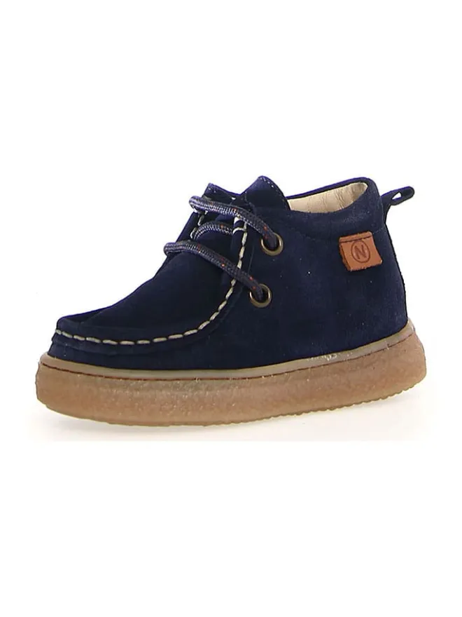 Leder-Lauflernschuhe "Kasden" in Dunkelblau>Naturino New