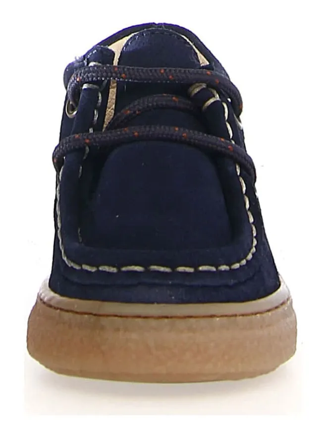 Leder-Lauflernschuhe "Kasden" in Dunkelblau>Naturino New
