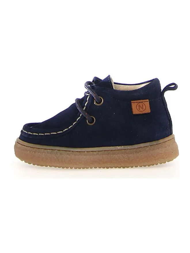 Leder-Lauflernschuhe "Kasden" in Dunkelblau>Naturino New