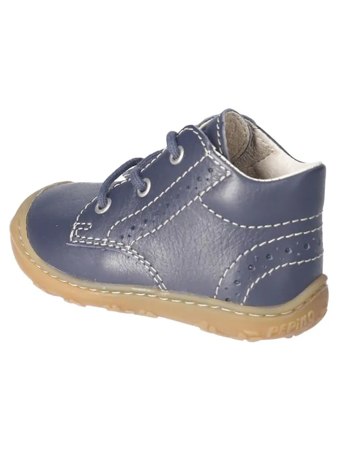 Leder-Lauflernschuhe "Kelly" in Blau>PEPINO Hot