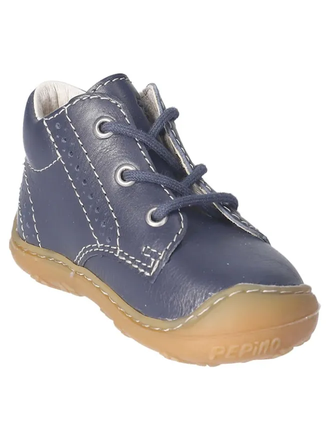 Leder-Lauflernschuhe "Kelly" in Blau>PEPINO Hot