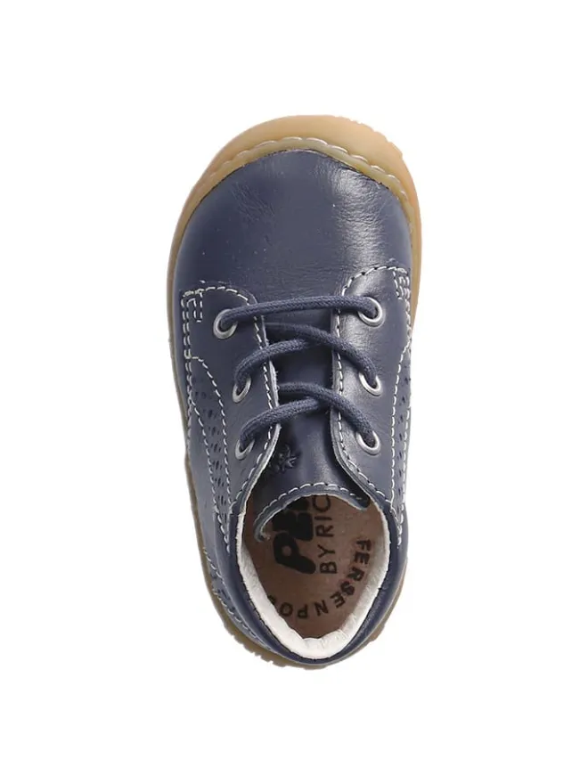 Leder-Lauflernschuhe "Kelly" in Blau>PEPINO Hot