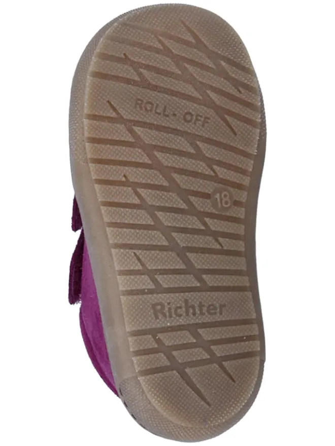 Richter Shoes Lauflernschuhe^Leder-Lauflernschuhe "Maxi" in Lila