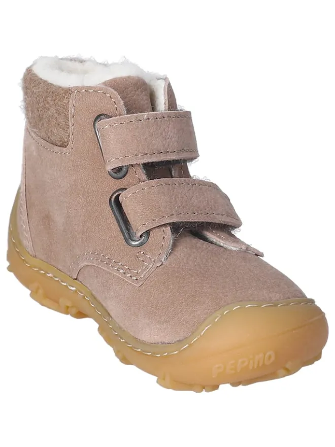 Leder-Lauflernschuhe "Nico" in Beige>PEPINO Sale