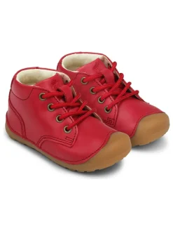 Leder-Lauflernschuhe "Panto" in Rot>Bundgaard Best