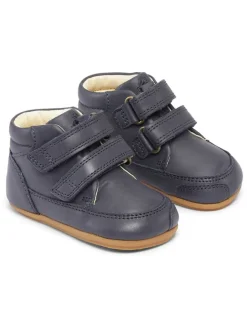 Bundgaard Lauflernschuhe^Leder-Lauflernschuhe "Prewalker II Strap" in Dunkelblau