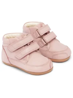 Leder-Lauflernschuhe "Prewalker II Strap" in Rosa>Bundgaard Discount