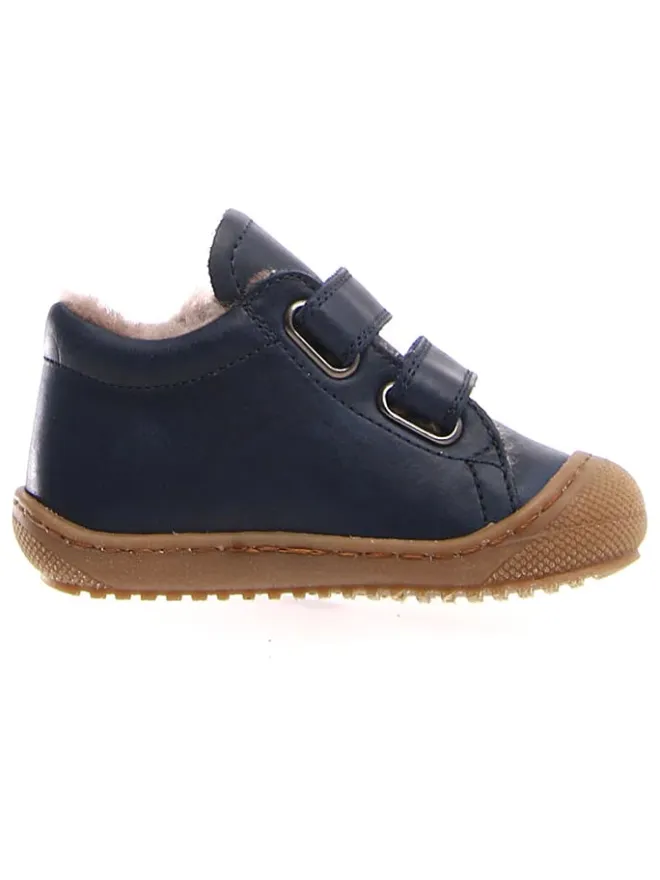 Naturino Lauflernschuhe^Leder-Lauflernschuhe "Racoon" in Dunkelblau