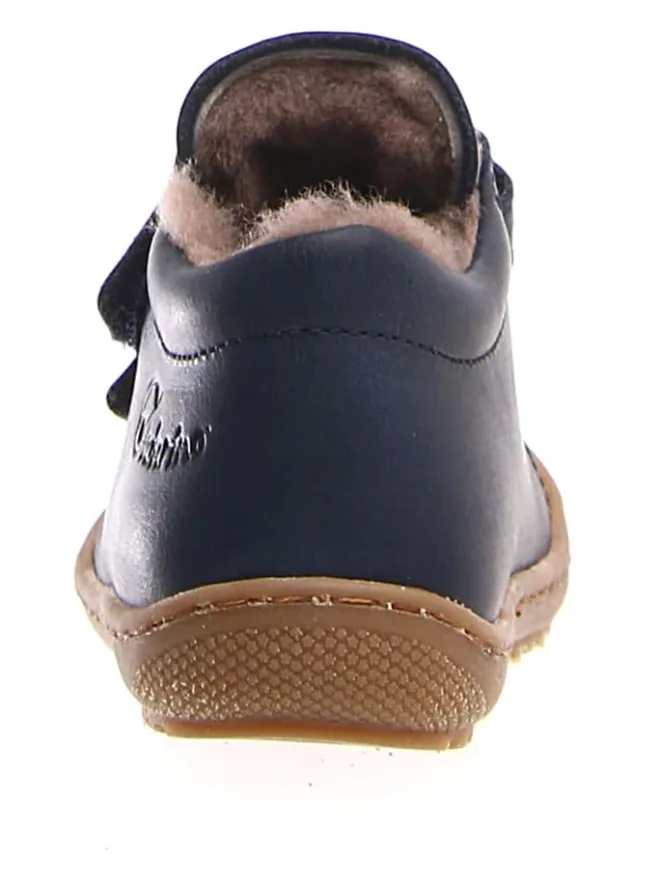 Naturino Lauflernschuhe^Leder-Lauflernschuhe "Racoon" in Dunkelblau