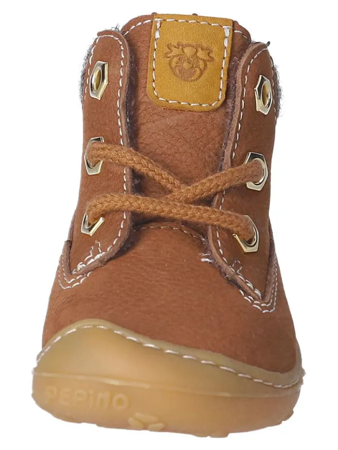PEPINO Lauflernschuhe^Leder-Lauflernschuhe "Tary" in Hellbraun