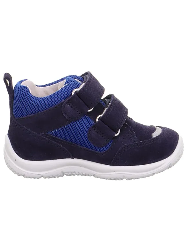 superfit Stiefel & Boots^Leder-Lauflernschuhe "Universe" in Dunkelblau