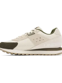 Leder-Laufschuhe in Beige/ Khaki>Under Armour Online
