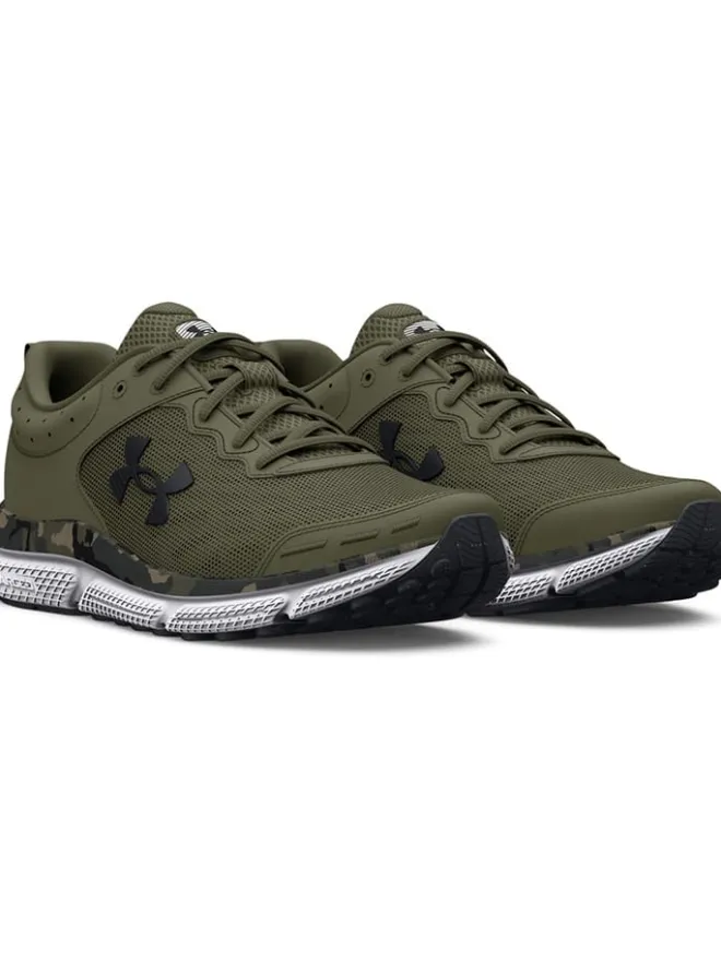 Under Armour Sportschuhe^Leder-Laufschuhe in Khaki