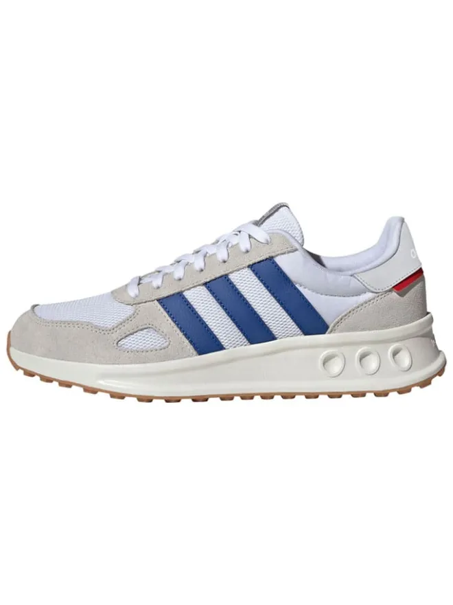 Leder-Laufschuhe "Run 84" in Weiß/ Blau/ Beige>adidas