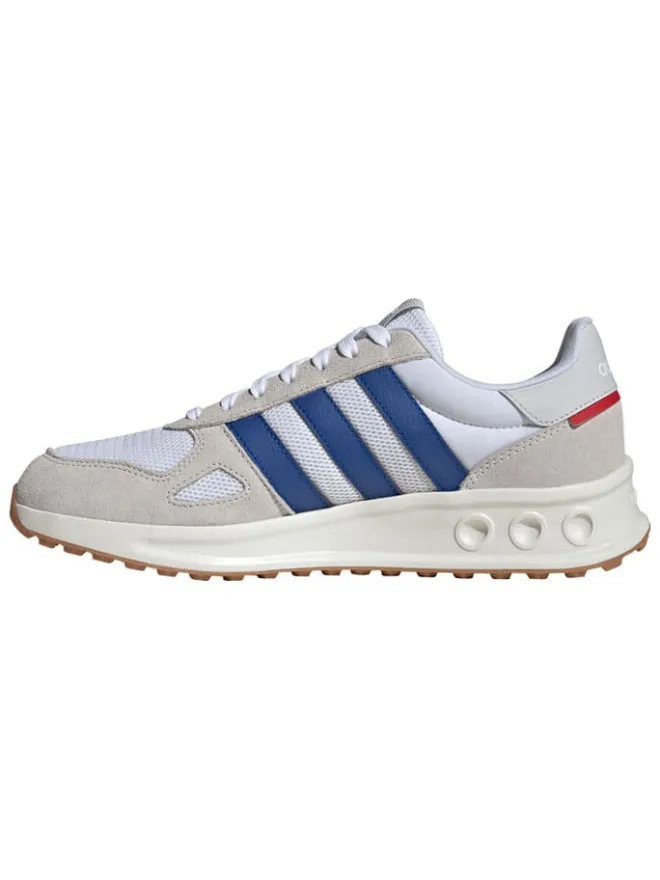 Leder-Laufschuhe "Run 84" in Weiß/ Blau/ Beige>adidas