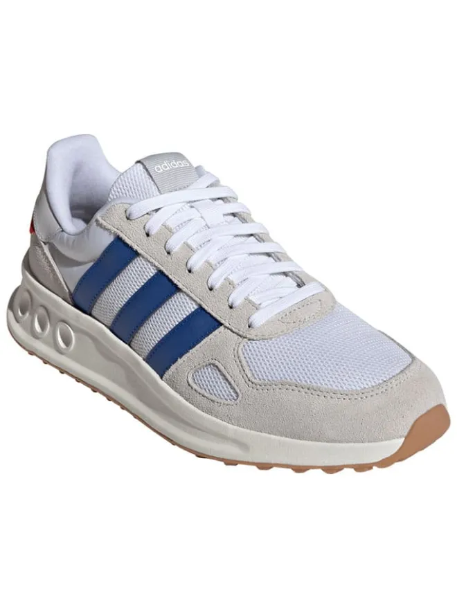 Leder-Laufschuhe "Run 84" in Weiß/ Blau/ Beige>adidas