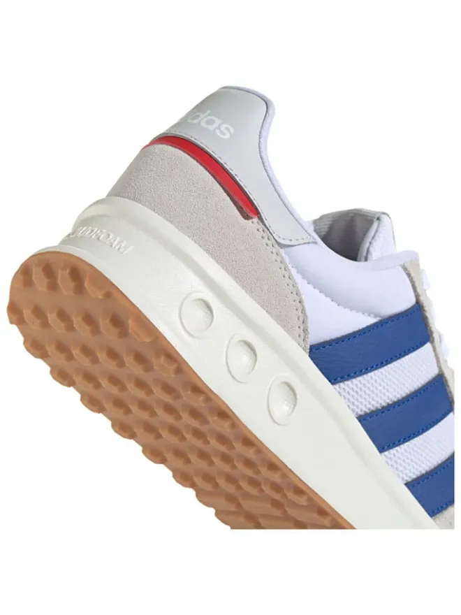 Leder-Laufschuhe "Run 84" in Weiß/ Blau/ Beige>adidas