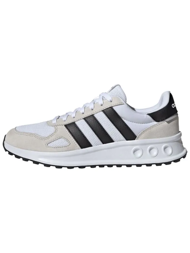 Leder-Laufschuhe "Run 84" in Weiß/ Schwarz/ Beige>adidas Sale