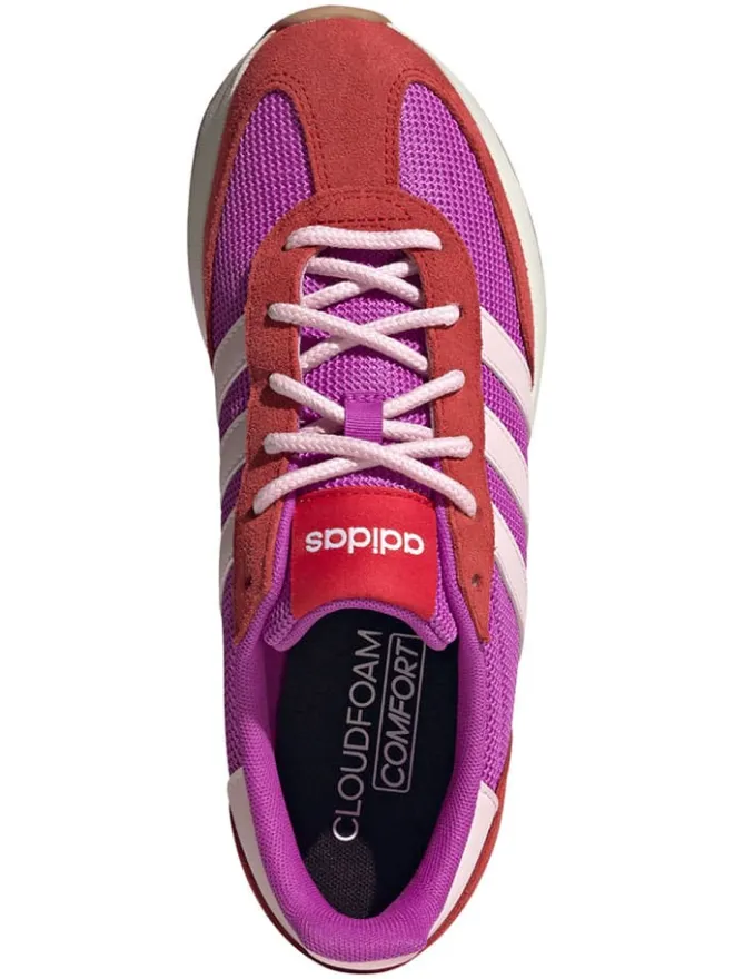 Leder-Laufschuhe "RUN 70s" in Lila/ Rot>adidas Clearance