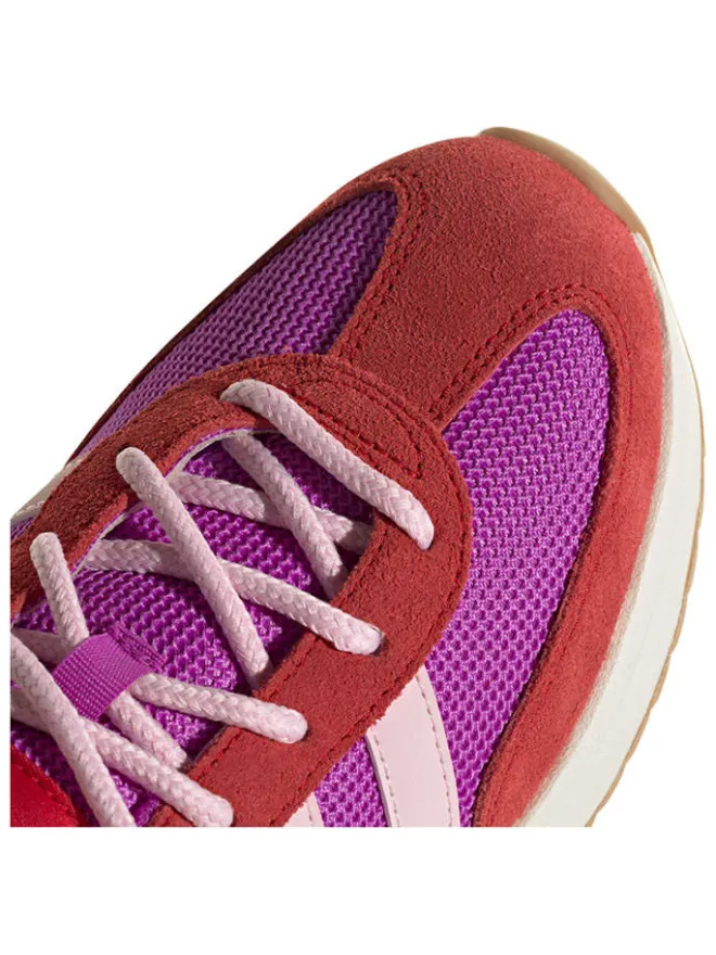 Leder-Laufschuhe "RUN 70s" in Lila/ Rot>adidas Clearance