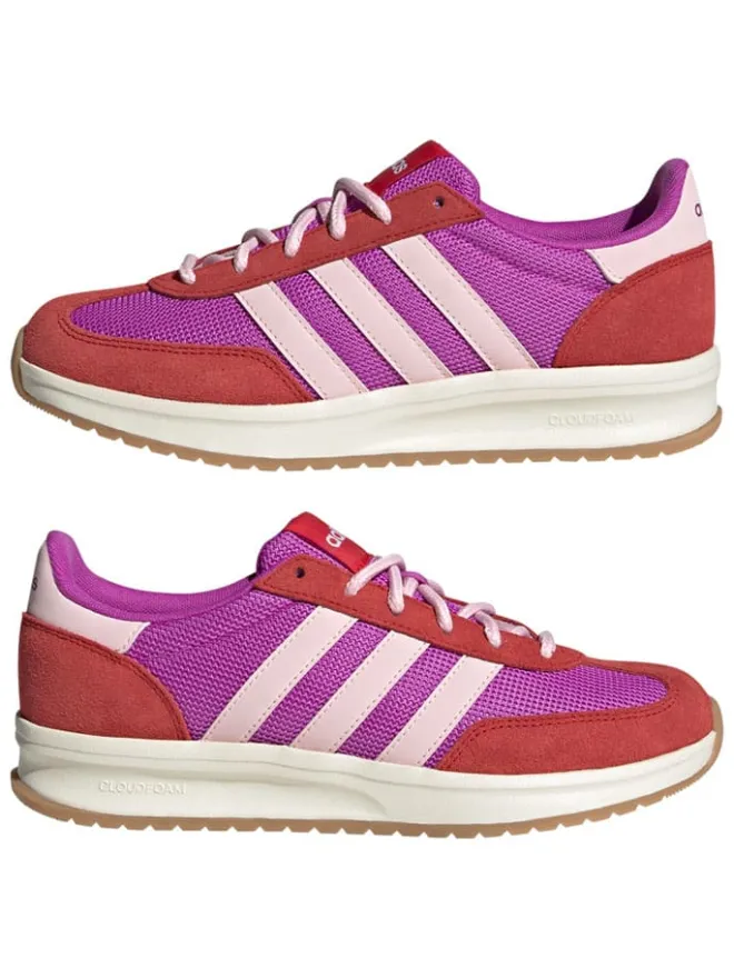 Leder-Laufschuhe "RUN 70s" in Lila/ Rot>adidas Clearance