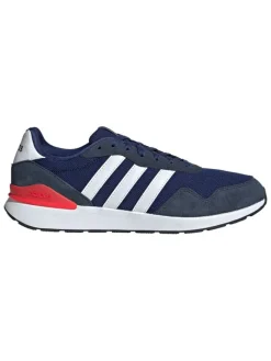 adidas Sneakers^Leder-Laufschuhe "RUN 60s" in Dunkelblau/ Rot/ Weiß