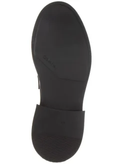 Calvin Klein Halbschuhe^Leder-Loafer in Schwarz