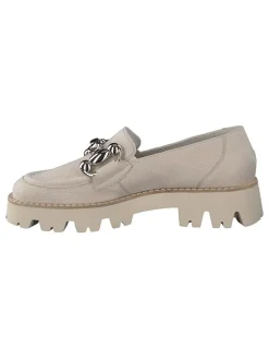 Paul Green Halbschuhe^Leder-Mokassins in Beige