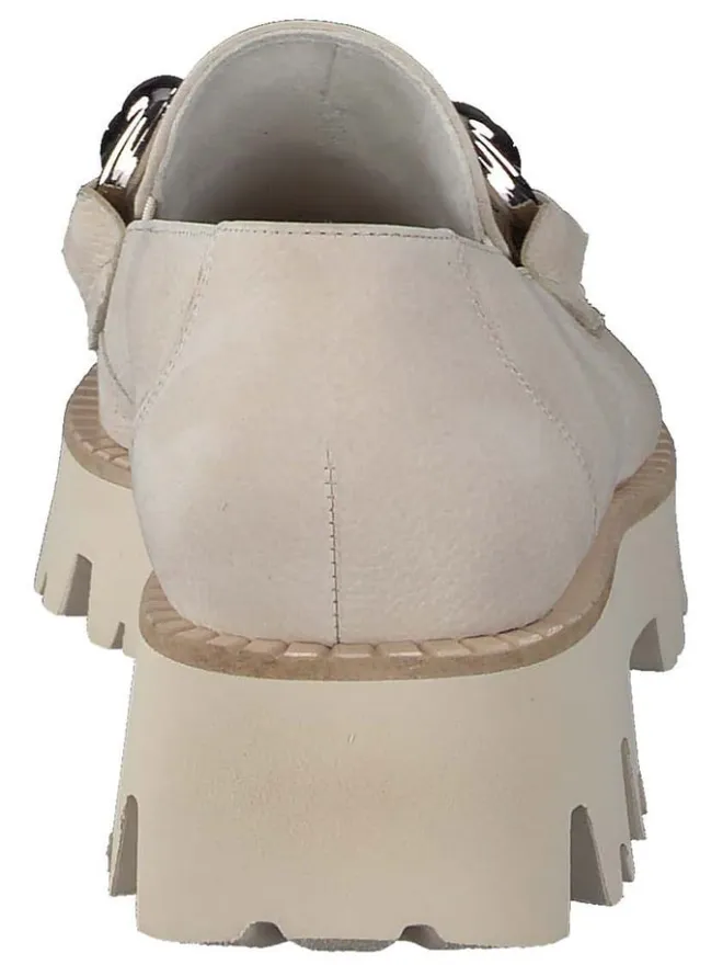 Paul Green Halbschuhe^Leder-Mokassins in Beige