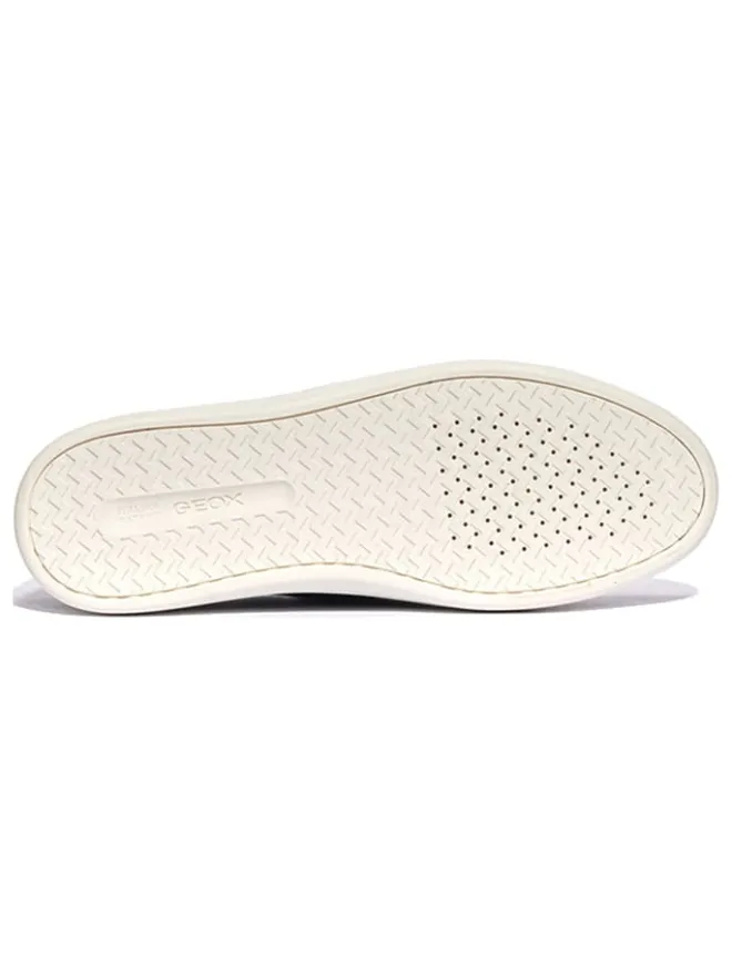 Geox Halbschuhe^Leder-Mokassins "Avola" in Schwarz
