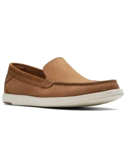 Leder-Mokassins "Bratton" in Hellbraun>Clarks Best