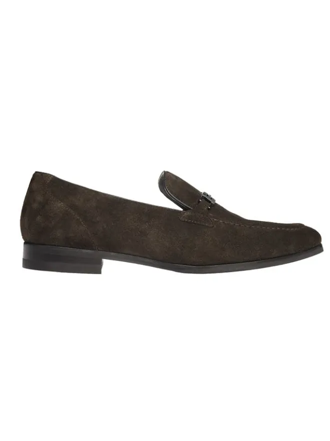 Baldessarini Halbschuhe^Leder-Mokassins "Charles" in Braun