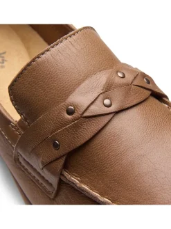 Leder-Mokassins 